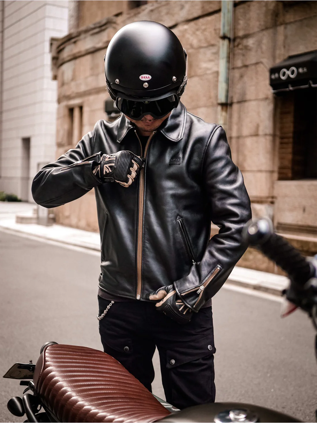 Mutt Bolt Thrower Leather Jacket - Image 3