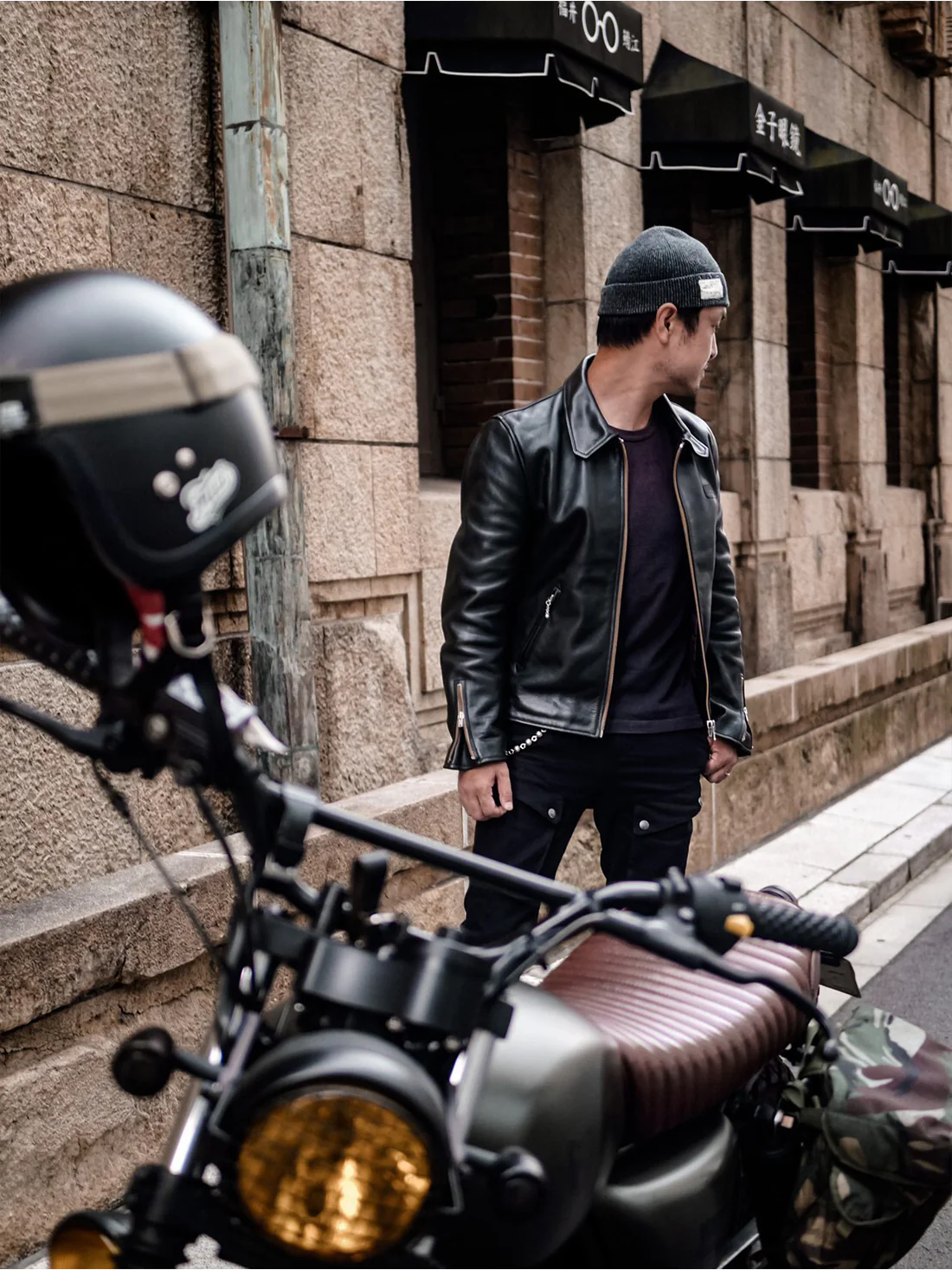 Mutt Bolt Thrower Leather Jacket - Image 4