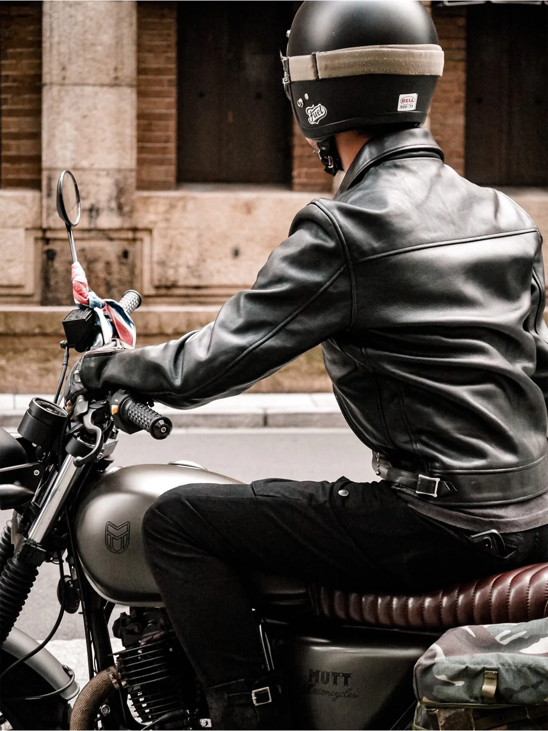 Mutt Bolt Thrower Leather Jacket - Image 6