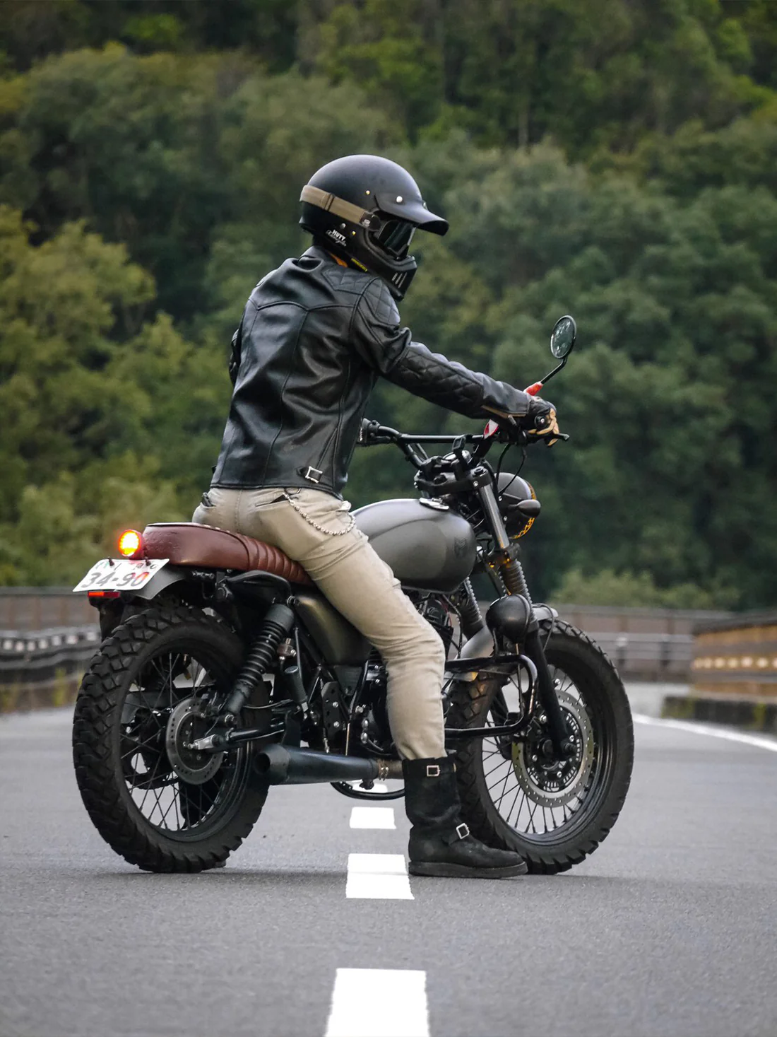 Mutt Hellion Leather Jacket - Image 4